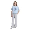 Converse® Girls' French Terry Wide Leg Pants - 3 of 4
