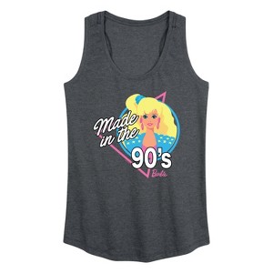 Women's - Barbie - Made in the 90's Graphic Racerback Tank - 1 of 4