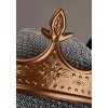 HalloweenCostumes.com    King Arthur Hood with Crown, Gray/Orange - 2 of 4