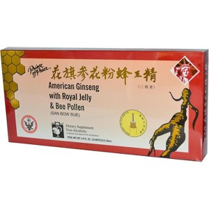 Prince Of Peace - American Ginseng Extract With Royal Jelly & Bee Pollen, 10 Count - 1 of 4