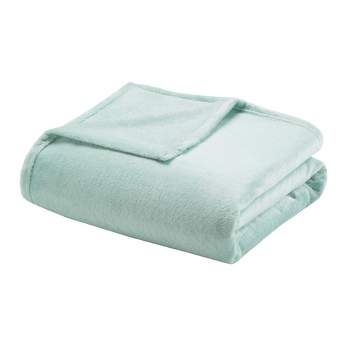 Twin/Twin XL Microlight Plush Bed Blanket Sterling Blue