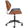 Zuo Flex Low Back Office Chair Black - 2 of 4