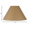 Cal Lighting Vertical Basic Coolie Kraft Paper H - 2 of 2