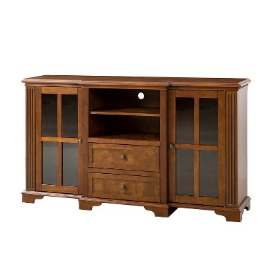 Cedric Living Room TV Stand for TVs up to 65" with 2 Drawers and shelf | KARAT HOME