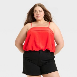 Women's Bubble Tank Top - A New Day™ - 1 of 2