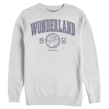 Men's Alice in Wonderland Purple All Mad Here 1951 Sweatshirt