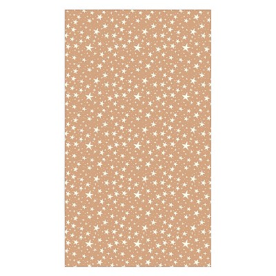 Avenie Stars In Neutral Tablecloth -Deny Designs