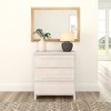 Plank+Beam Modern Farmhouse 3 Drawer Dresser Solid Wood - 2 of 4