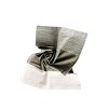 Slickblue Cotton Tea Towel, 16 x 25 Inch Handwoven Kitchen Towel with Stripes in Grey or Beige - 2 of 3