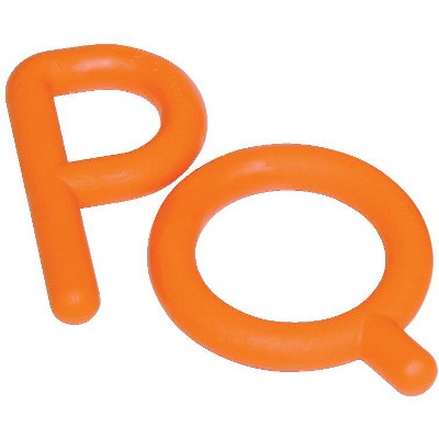 Speech Pathology LLC P and Q Chewy Tube Set, Orange, set of 2