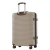 MOEPISY 4 Piece Luggage Set Suitcase Set, ABS Hard Shell Lightweight Expandable Travel Luggage with 4 Packing Cubes, TSA Lock - 3 of 4