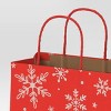 2ct Snowflake and Snowman Cub Christmas Gift Bags - Wondershop™ - 4 of 4