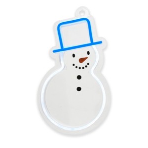 Neon Novelty Silhouette Light Signs Snowman - Bullseye's Playground™ - 1 of 3