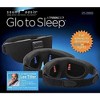 Sound Oasis® GLO to SLEEP ADVANCED Sleep Mask - Pulsing Red/Blue Light, Adjustable Brightness & Timer, Hypoallergenic Foam - 2 of 4