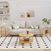 Brafabhome Boho Round Coffee Table Set with Hand-Woven Natural Rope, Living Room Table Set with Storage Shelf and Metal Frame for Home Office - 3 of 4