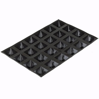 Sasa Demarle FP 01585 Flexipan 3-Ounce Pyramid Pan with 24 Cavities