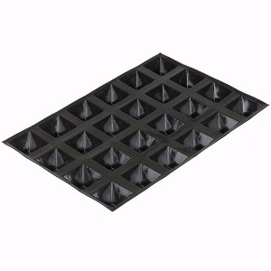 Sasa Demarle FP 01585 Flexipan 3-Ounce Pyramid Pan with 24 Cavities - 1 of 4