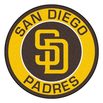 MLB San Diego Padres 27"x27" Roundel Rug