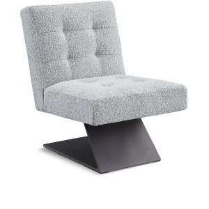 Meridian Furniture,Zeal Boucle Fabric Accent Chair - 1 of 4