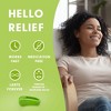 Aculief Acupressure Headache, Migraine, Tension Relief Wearable – Supporting Acupressure Relaxation - 2 Pack - (Teal & Green) - 3 of 4