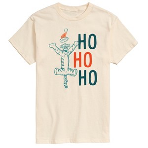 Men's - Winnie the Pooh - Tigger Christmas Ho Ho Ho Short Sleeve Graphic T-Shirt - 1 of 4