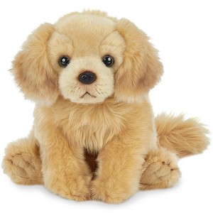 Bearington Goldie The Golden Retriever Stuffed Animal, 13 Inch Stuffed Puppy - 1 of 4