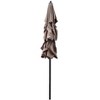 PAGED Square Patio Umbrella Modern Market Umbrella with 8 Steel Ribs, Crank and Cross Base for Garden and Poolside - 4 of 4
