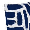 18"x18" Skyline Furniture Square Outdoor Throw Pillow Baja Nautical: Coastal Style, Removable Cover, Zippered - 3 of 4