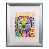 Trademark Fine Art -Dean Russo 'Rottweiler  Luv' Matted Framed Art - 2 of 4