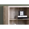 NicBex Transitional Bookcase 3/4/5 Tier Low-Profile Design Grey Eco-Friendly Laminate Bedroom Office Floating Shelf Effect - 3 of 4