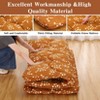 Floral Floor Mattress Japanese Style Floral Print Futon Mattress, Portable Floor Bed Mattress Roll Up Mattress for Camping RV Travel Guest Room - 4 of 4