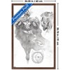 Trends International Marvel Sketch - Doctor Strange Framed Wall Poster Prints - 3 of 4