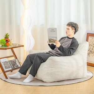 Vynxaria Bean Bag Chair for Adults with Armrests - 1 of 4