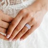 EVERLY JEWELRY | Sterling Silver 19ct TGW Full Eternity Cubic Zirconia Fashion Ring - 4 of 4