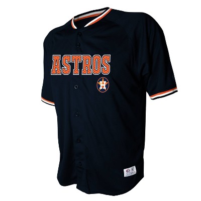 astros button up jersey