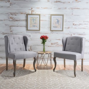 Set of 2 Niclas Accent Chair - Christopher Knight Home - 1 of 4
