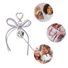 Unique Bargains PU Bow Handbag Charms Keychains 1 Pc - 3 of 4