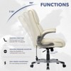 Ergonomic Office Chair 300lbs with Inflatable Lumbar Support - 4 of 4