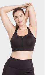 Women's High Support Zip-Front Sports Bra - All in Motion™