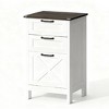 Racxily Modern 3-Drawer File Cabinet, A4 Document Storage for Home & Office - 2 of 4
