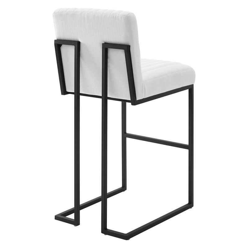 Indulge Channel Tufted Fabric Barstool - Modway, 4 of 9