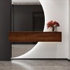 ChicFurnit Bathroom Storage Cabinets Floating Vanity With Soft Close Drawers For Modern Home Bathroom Upgrade, Brown, 58.69"*17.94"*11" - 4 of 4