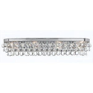 Crystorama Lighting Calypso 8 - Light Vanity in  Polished Chrome - 1 of 3