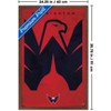 Trends International NHL Washington Capitals - Logo 25 Framed Wall Poster Prints - 3 of 4
