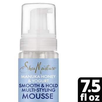 SheaMoisture Manuka Honey & Yogurt Smooth & Hold Multi-Styling Hair Mousse - 7.5 fl oz
