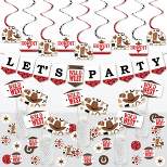 Big Dot of Happiness Western Hoedown - Wild West Cowboy Party Supplies Decoration Kit - Decor Galore Party Pack - 51 Pieces