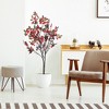 Unique Bargains Plastic Flexible Adjustment Realistic Artificial Plants 42" 2 Pcs - 3 of 4