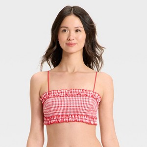 Women's Woven Bandeau Bralette - Colsie™ - 1 of 4