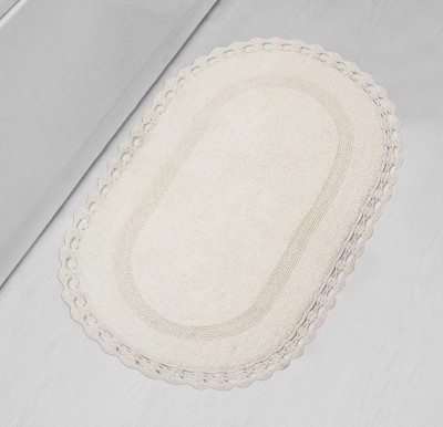 Hampton Crochet Collection Cotton Reversible Tufted Bath Rug - Home Weavers