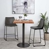 Dovelina 29" Modern PU Leather Barstool Counter Stool Set of 2 - 4 of 4